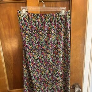ASOS floral skirt